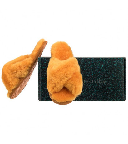 EMU Australia Mayberry Mustard W11573 (EM230-f) Moteriški batai/šlepetės
