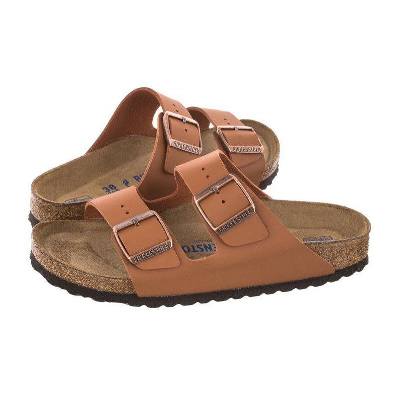 Birkenstock Arizona Soft Footbed Ginger Brown 1019119 (BK61-c) Moteriški batai/šlepetės