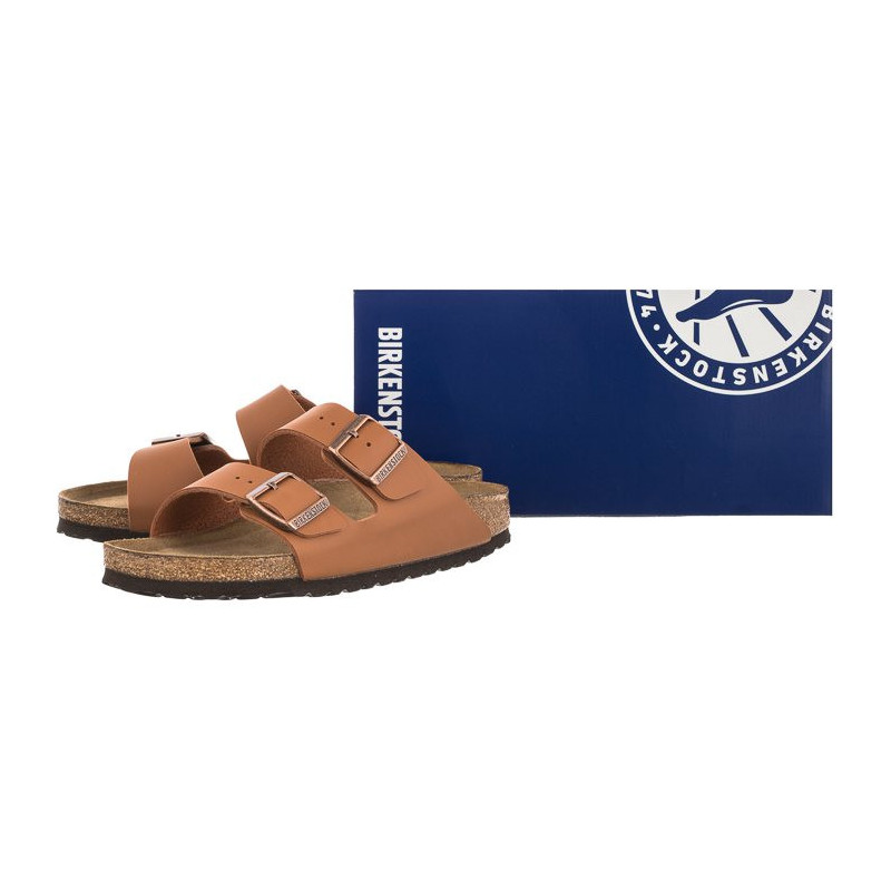 Birkenstock Arizona Soft Footbed Ginger Brown 1019119 (BK61-c) Moteriški batai/šlepetės