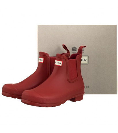 Hunter Womens Original Chelsea Military Red WFS2006RMA (HU27-e) batai