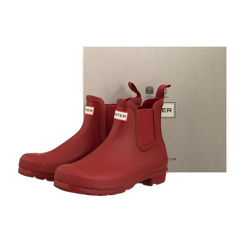 Hunter Womens Original Chelsea Military Red WFS2006RMA (HU27-e) batai