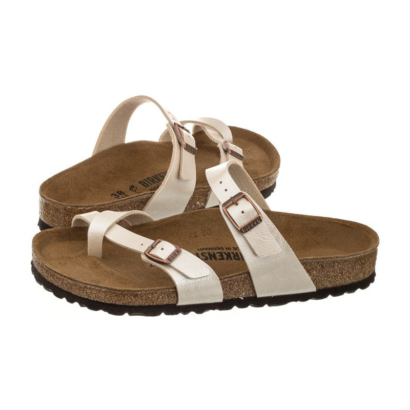 Birkenstock Mayari Graceful Pearl White 71661 (BK75-a) šlepetės