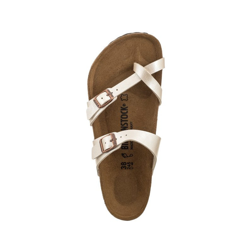 Birkenstock Mayari Graceful Pearl White 71661 (BK75-a) šlepetės