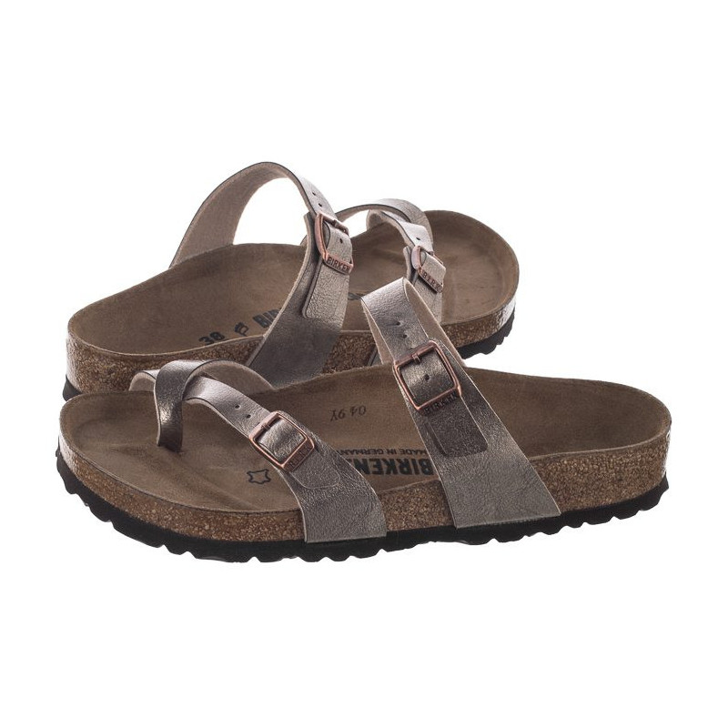 Birkenstock Mayari Graceful Taupe 1016408 (BK75-f) šlepetės