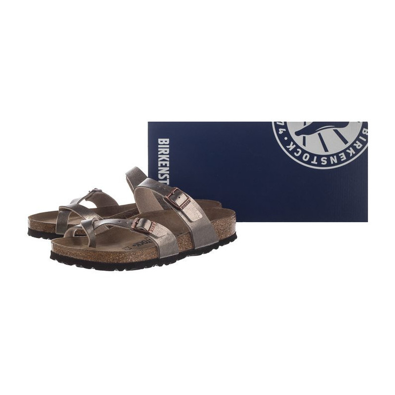 Birkenstock Mayari Graceful Taupe 1016408 (BK75-f) šlepetės