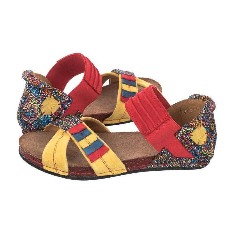 Maciejka Czerwone 03375-43/00-5 (MA351-e) sandalai