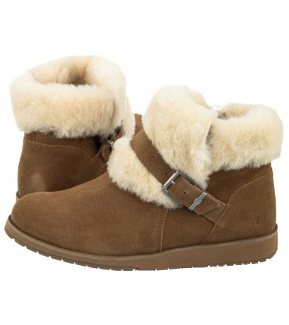 EMU Australia Oxley Fur Cuff Chestnut W11698 (EM256-a) batai - Batai