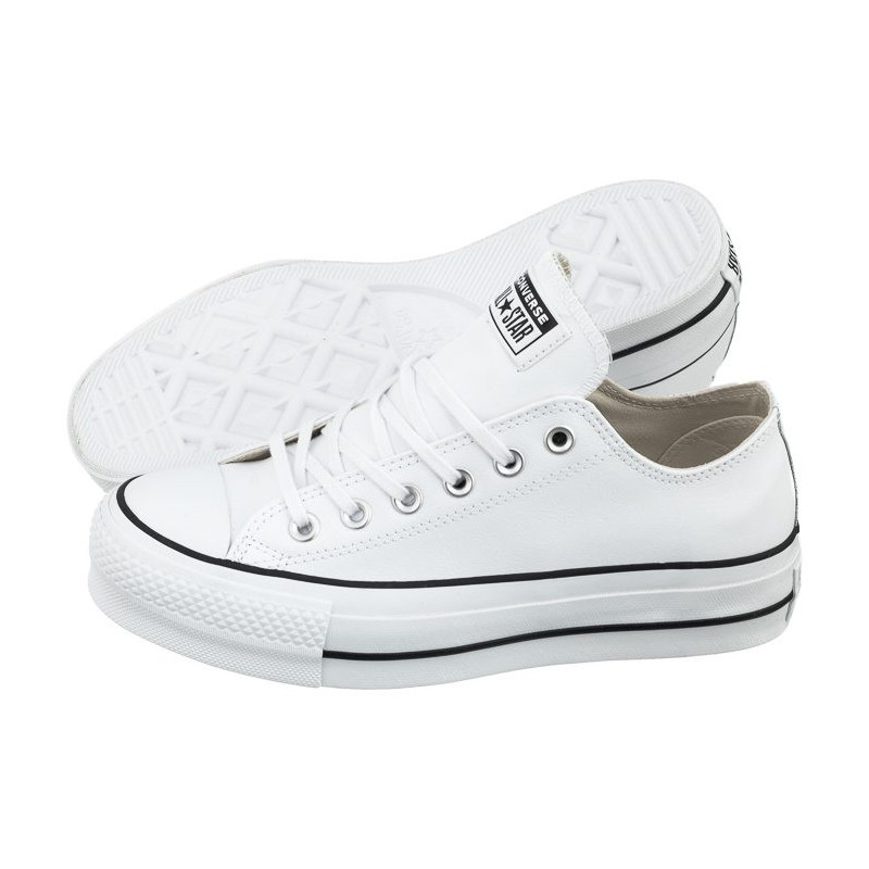 Converse CT All Star Lift Clean OX White/Black 561680C (CO355-a) bateliai