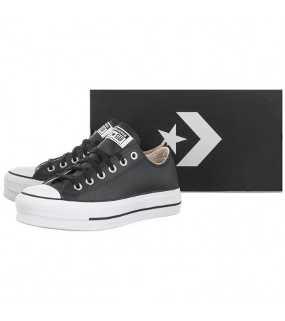 Converse CT All Star Lift OX Black/Black/White 561681C (CO355-b) bateliai