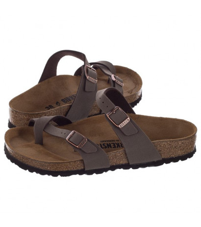 Birkenstock Mayari Nubuck Mocca 71061 (BK83-b) šlepetės - Batai
