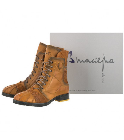 Maciejka Musztardowe 03961-07/00-4 (MA538-c) batai