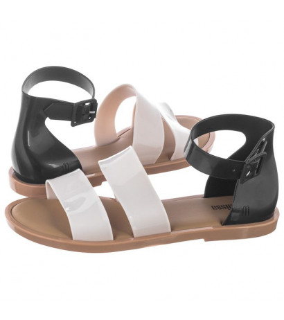 Melissa Model Sandal AD 32797/53670 Beige/Black (ML142-a) sandalai