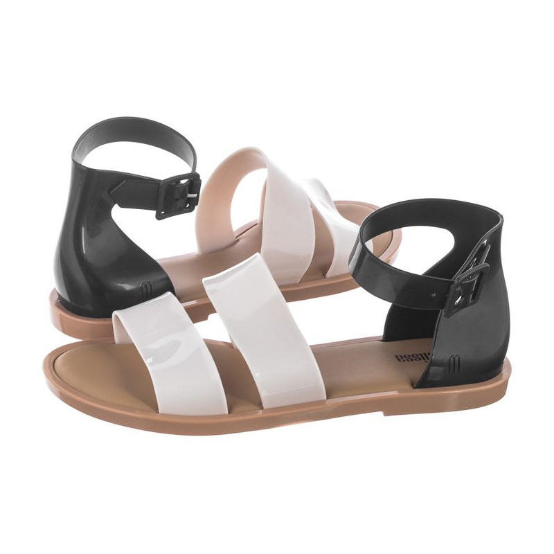 Melissa Model Sandal AD 32797/53670 Beige/Black (ML142-a) sandalai