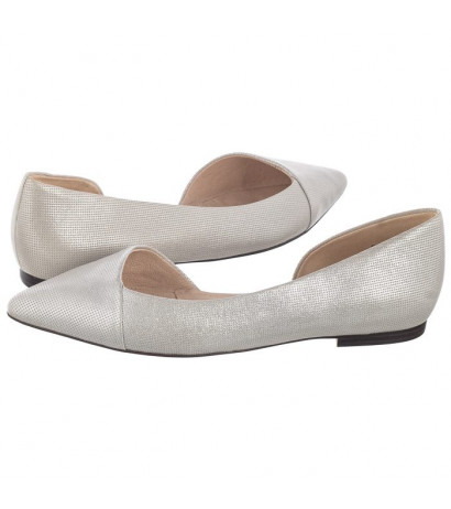 Caprice Srebrne 9-24203-24 927 Silver Punched (CP196-a) bateliai - Batai
