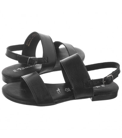 Tamaris Czarne 1-28133-24 001 Black (TM250-a) sandalai - Batai