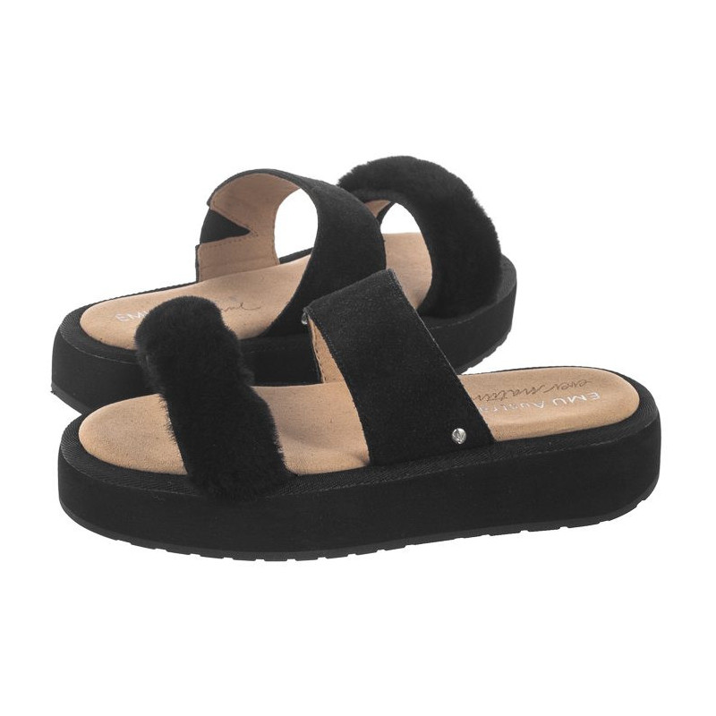 EMU Australia Wylie Stinger Black W12181 (EM334-a) Moteriški batai/šlepetės
