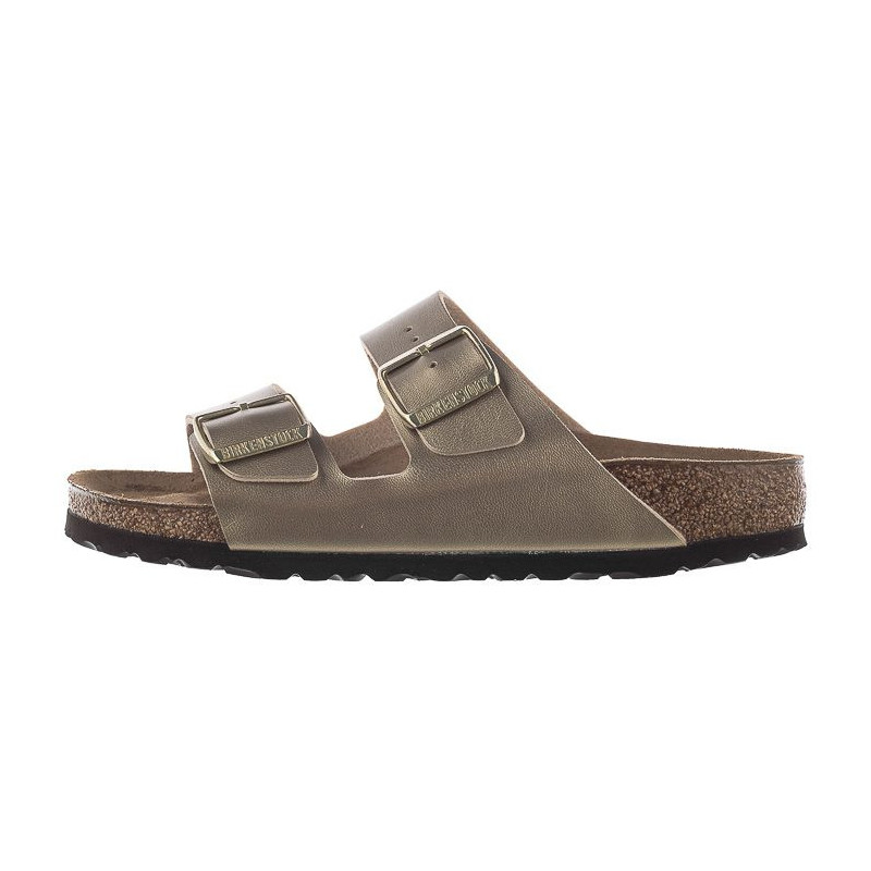 Birkenstock Arizona BF Gold 1016111 (BK115-a) Moteriški batai/šlepetės