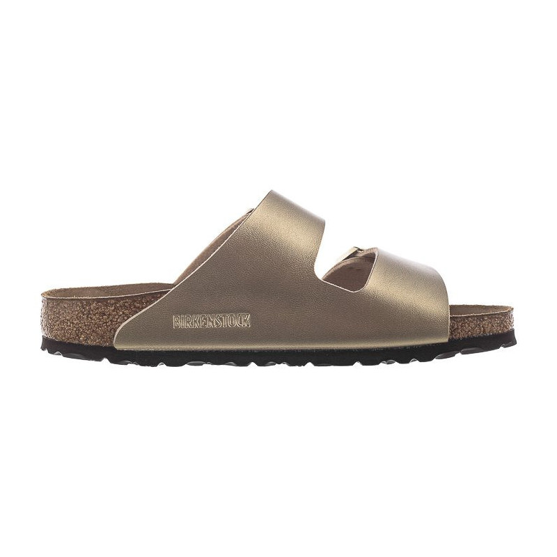 Birkenstock Arizona BF Gold 1016111 (BK115-a) Moteriški batai/šlepetės