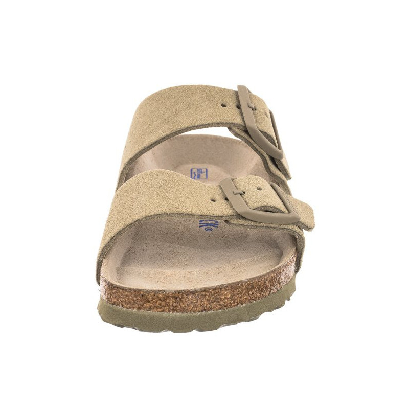 Birkenstock Arizona Faded Khaki SF 1019088 (BK121-b) Moteriški batai/šlepetės