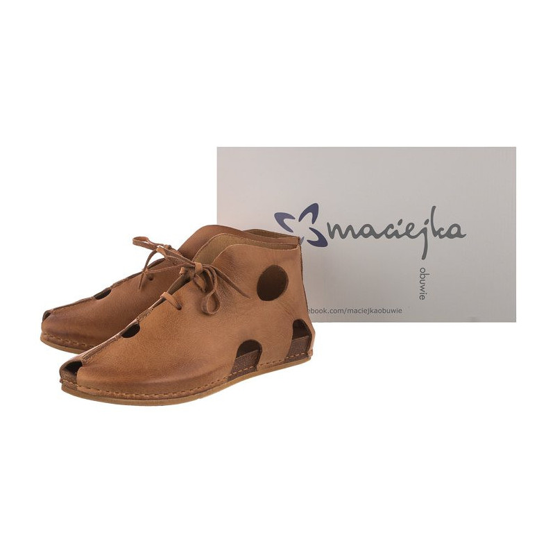 Maciejka Brązowe/Rude 03426-19/00-6 (MA609-a) sandalai