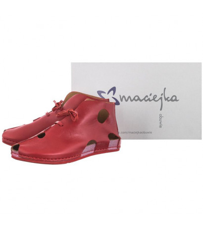 Maciejka Czerwone 03426-08/00-0 (MA609-d) batai