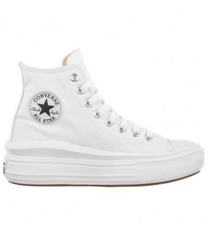 Converse CT All Star Move Hi White/Natural Ivory/Black 568498C (CO448-b) bateliai