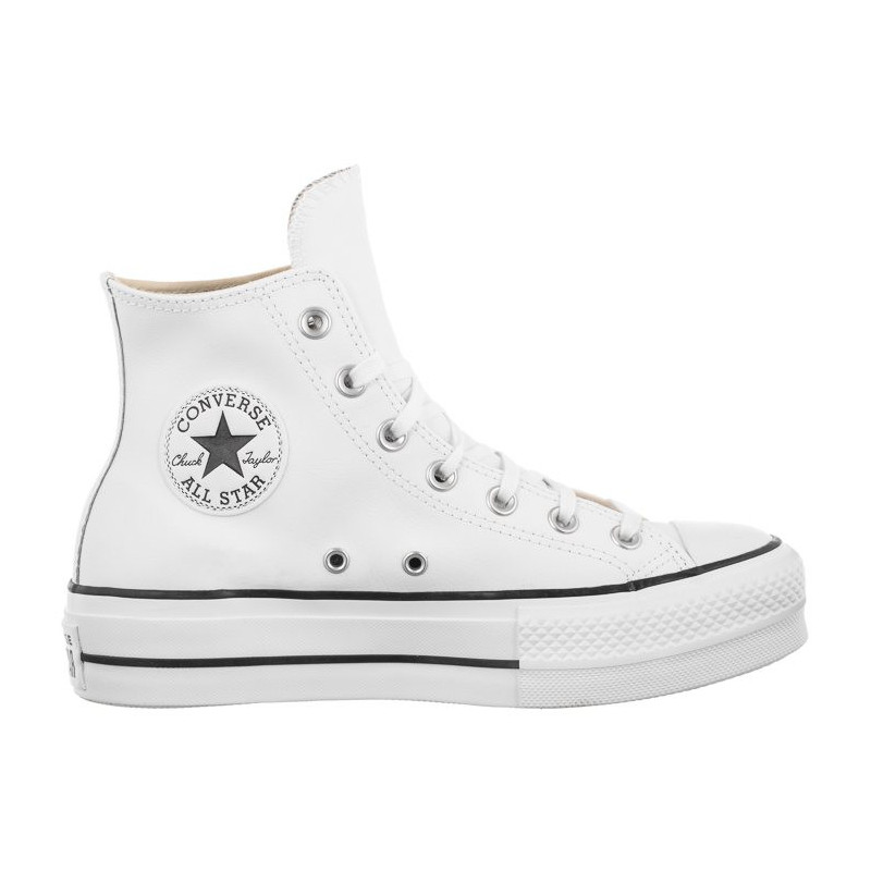 Converse CT All Star Lift Hi White/Black/White 561676C (CO446-b) bateliai