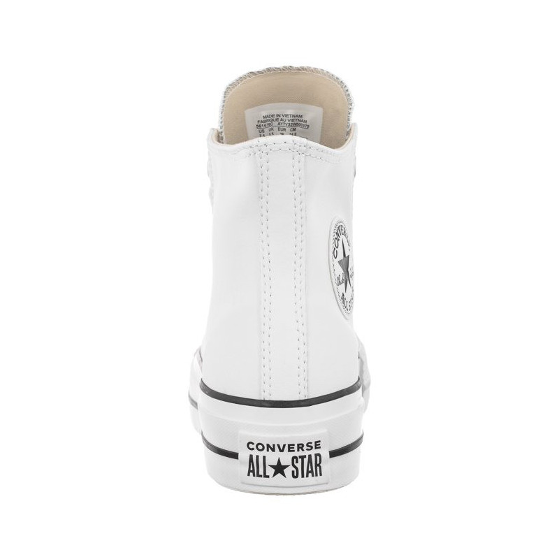 Converse CT All Star Lift Hi White/Black/White 561676C (CO446-b) bateliai