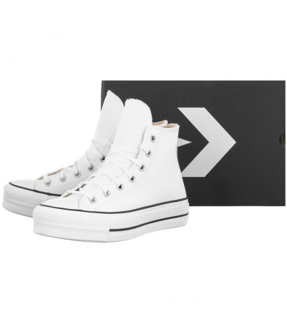 Converse CT All Star Lift Hi White/Black/White 561676C (CO446-b) bateliai