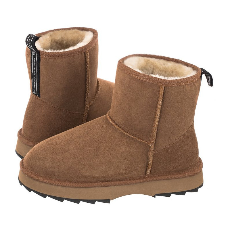 EMU Australia Sharky Mini Chestnut/Black W12434 (EM347-b) batai