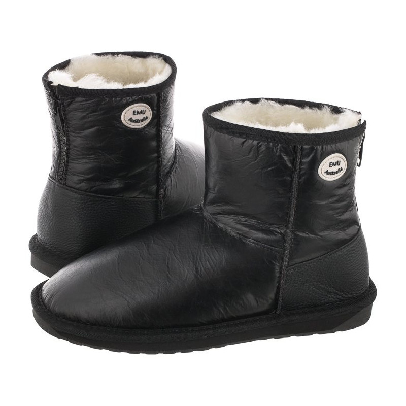 EMU Australia Stinger Mini Zip Black W12306 (EM352-a) batai