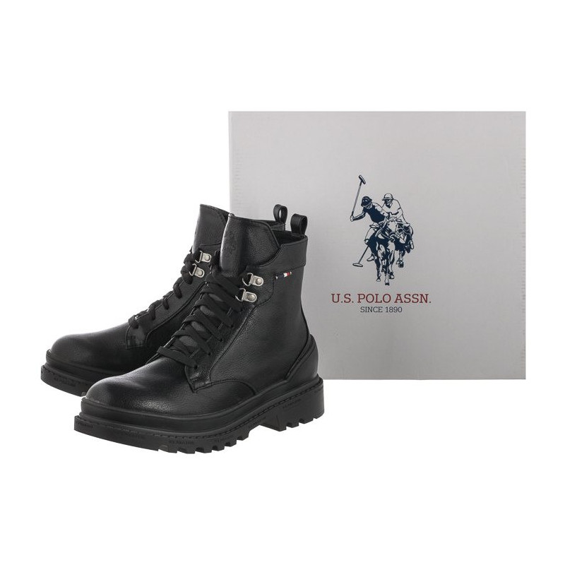 U.S. Polo Assn. Praga Club-Blk BRUNA4074W0/Y1 (US50-a) batai