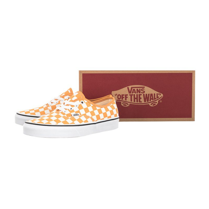Vans Authentic (Checkerboard) Gold Nugget/True White VN0A348A3XV1 (VA325-a) sportiniai bateliai