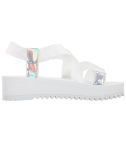 Tommy Hilfiger Iridescent Strappy Sandal EN0EN01332-YBR White (TH179-a) bateliai
