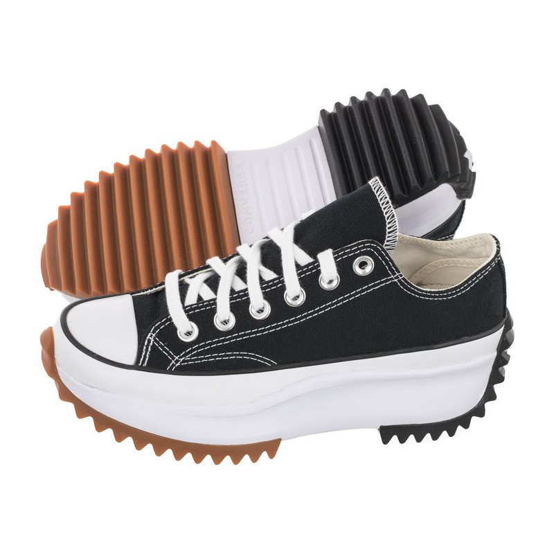 Converse Run Star Hike OX Black/White/Gum 168816C (CO460-b) bateliai