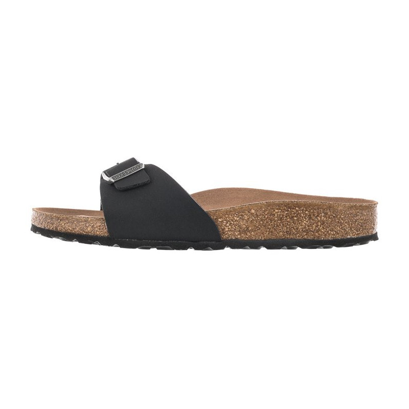 Birkenstock Madrid BS Black Vegan 1020060 (BK140-a) Moteriški batai/šlepetės