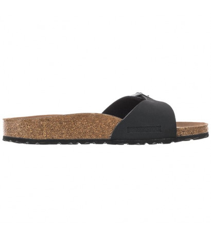 Birkenstock Madrid BS Black Vegan 1020060 (BK140-a) Moteriški batai/šlepetės