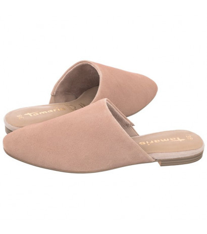Tamaris Beżowe 1-27106-26 418 Ivory (TM325-b) šlepetės - Batai
