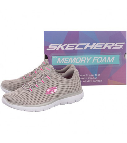 Skechers Summits Gray/Hot Pink 12985/GYHP (SK81-b) sportiniai bateliai