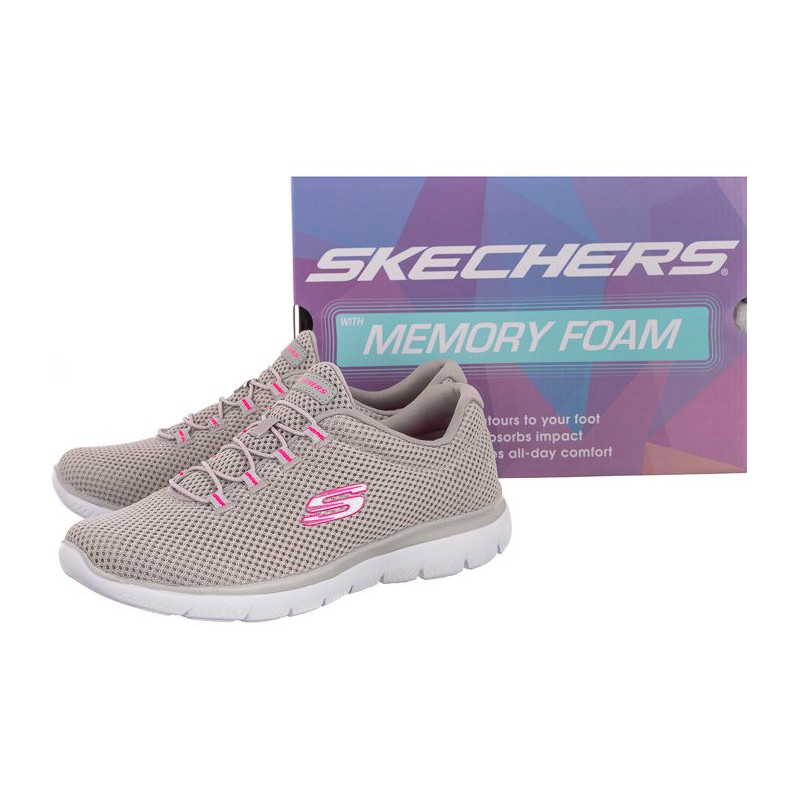 Skechers Summits Gray/Hot Pink 12985/GYHP (SK81-b) sportiniai bateliai