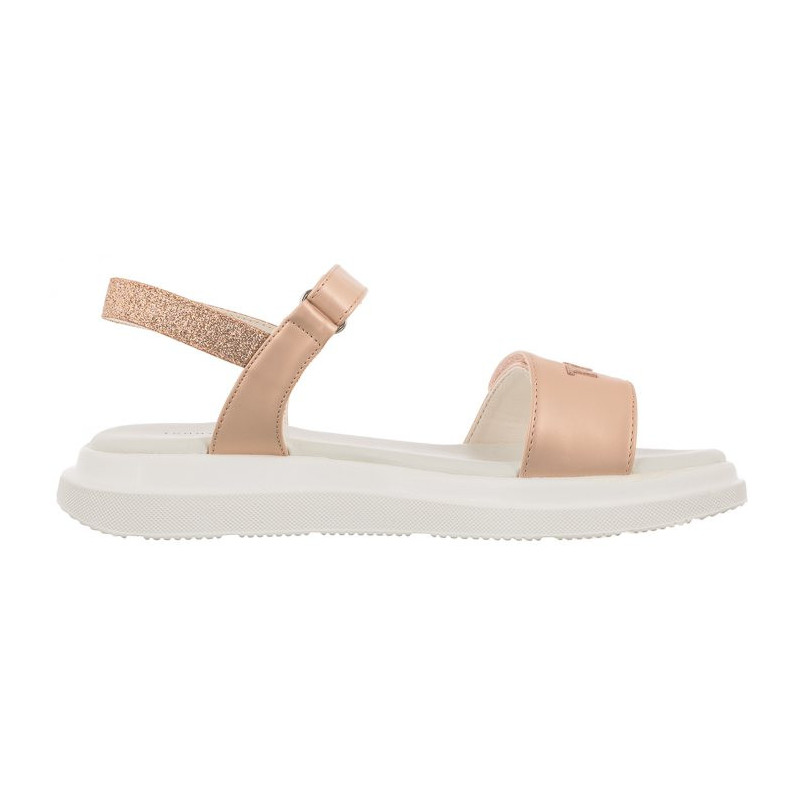 Tommy Hilfiger Velcro Sandal T3A2-31039-1189 X122 Nude/Powder Pink (TH219-a) sandalai