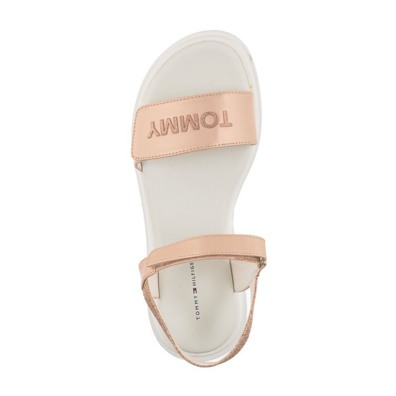 Tommy Hilfiger Velcro Sandal T3A2-31039-1189 X122 Nude/Powder Pink (TH219-a) sandalai