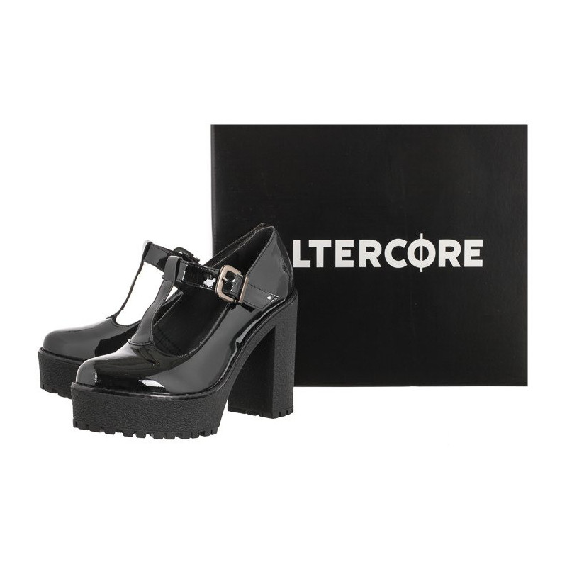 Altercore Lizzy Vegan Black Patent (AL94-a) bateliai