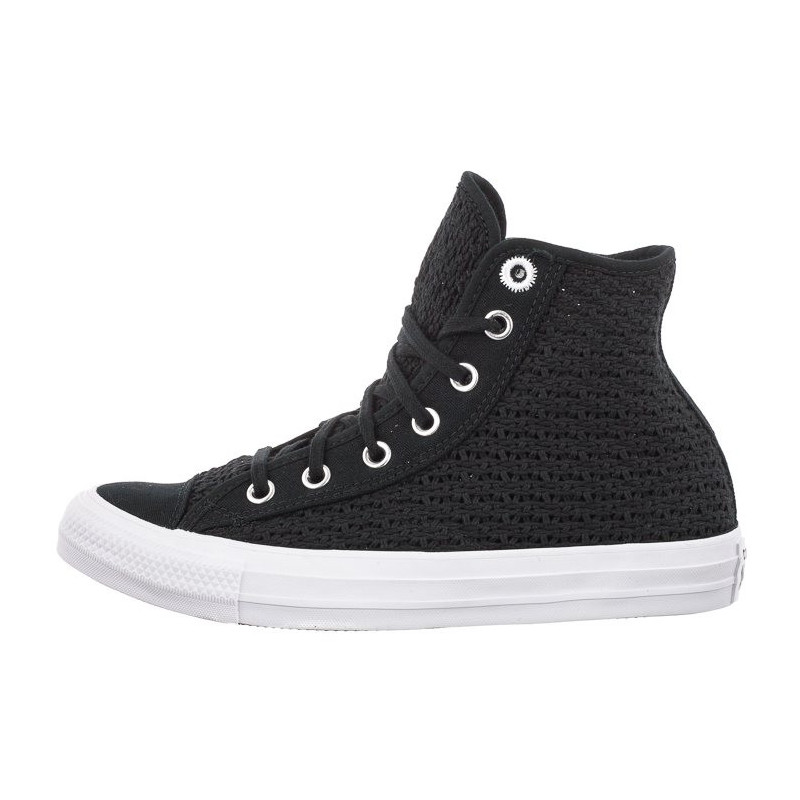 Converse CT All Star Hi Black/White 567655C (CO469-a) bateliai