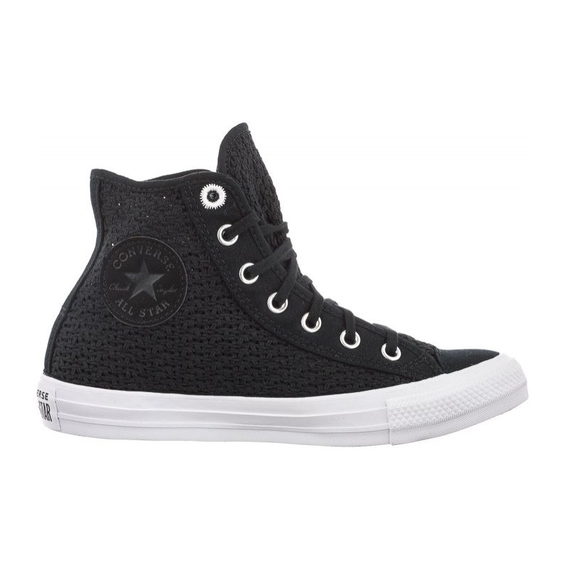 Converse CT All Star Hi Black/White 567655C (CO469-a) bateliai