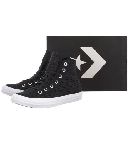 Converse CT All Star Hi Black/White 567655C (CO469-a) bateliai