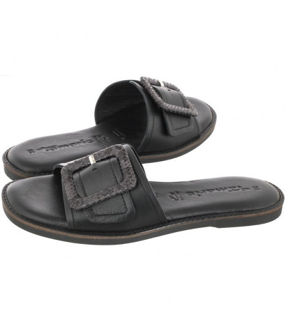 Tamaris Czarne 1-27129-36 001 Black (TM335-a) šlepetės - Batai
