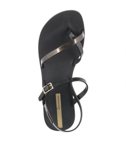 Ipanema Fashion Sand VII Fem 82842/21112 Black/Gold Black (IP41-c) sandalai