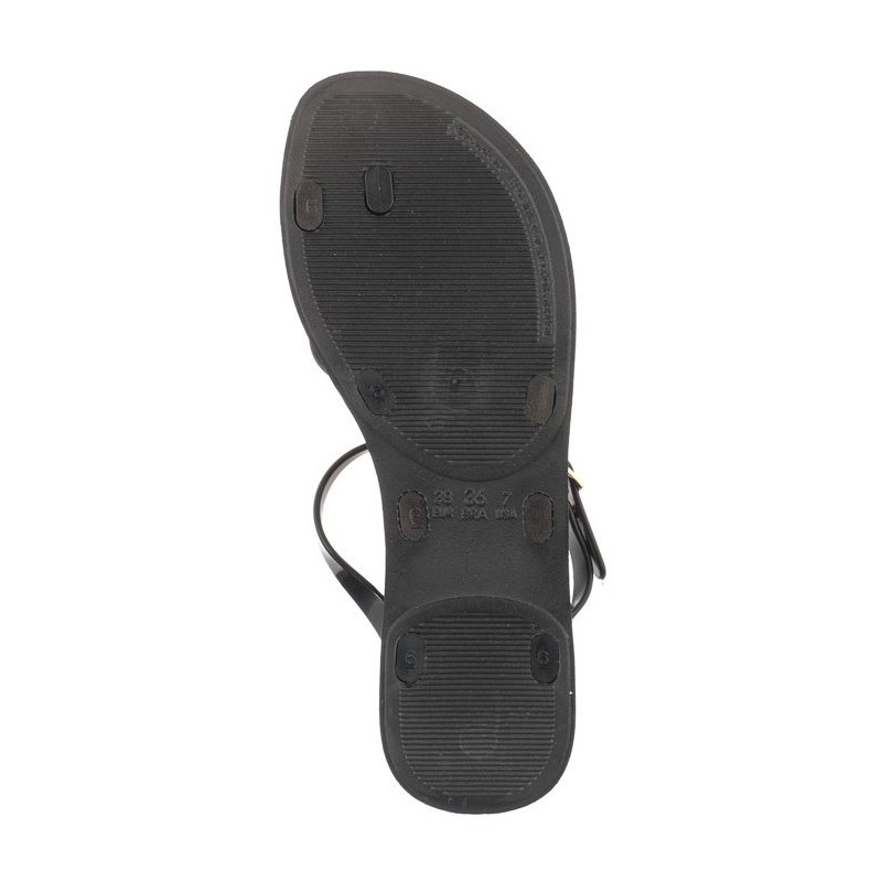 Ipanema Fashion Sand VII Fem 82842/21112 Black/Gold Black (IP41-c) sandalai