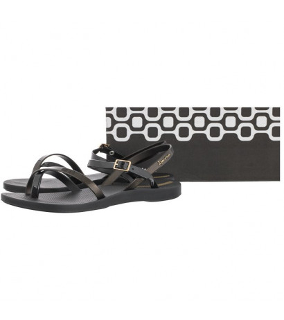 Ipanema Fashion Sand VII Fem 82842/21112 Black/Gold Black (IP41-c) sandalai